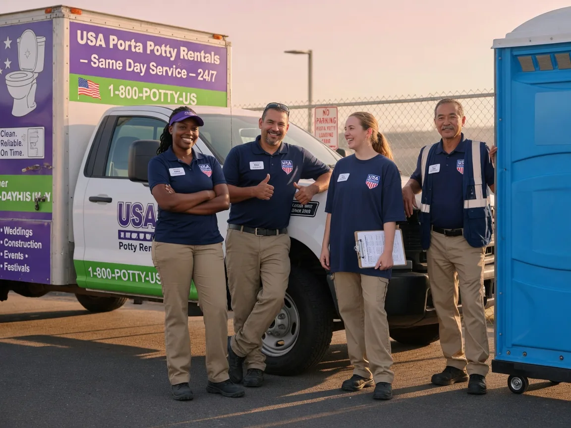 Porta Potty Rental company in Zionville, NC